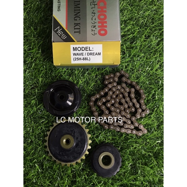 HONDA TIMING KIT SET EX5 DREAM WAVE100 88L TIMING CHAIN ROLLER TIMING