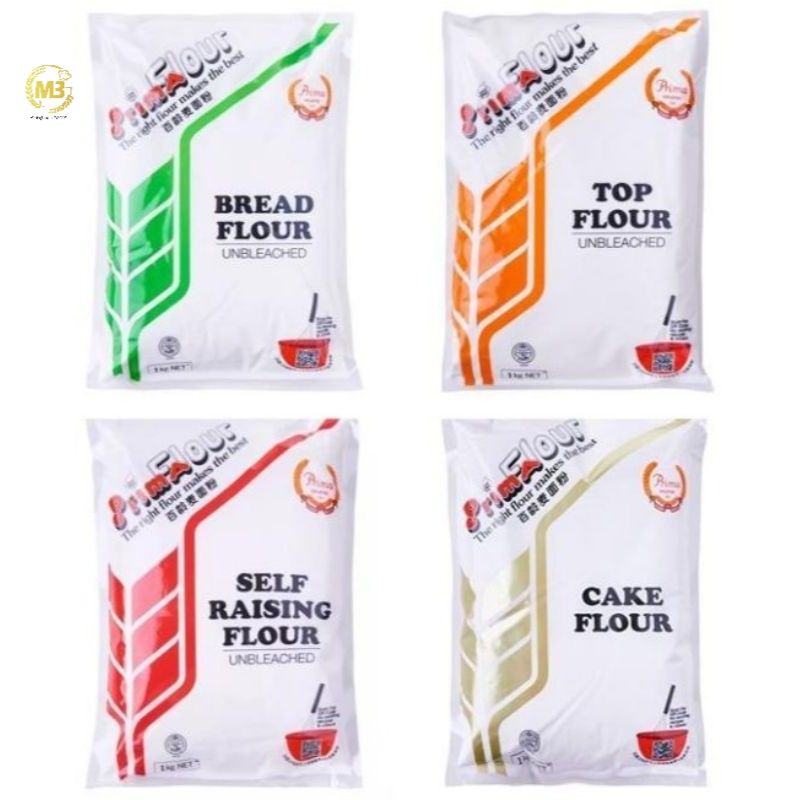 2. PRIMA FLOUR (BREAD/TOP/CAKE/SELF RAISING/HONG KONG/ SEMOLINA/TEMPURA