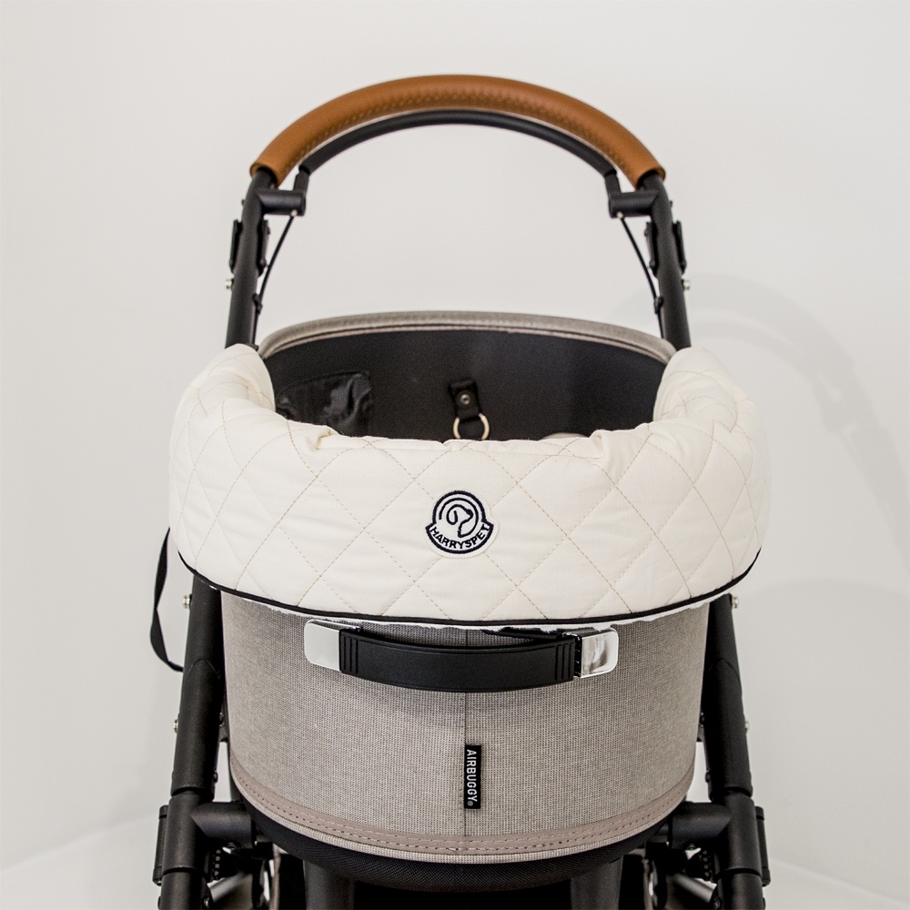 [Harryspet] Pet cart Comforter, Plié Natural Ivory (Pet stroller