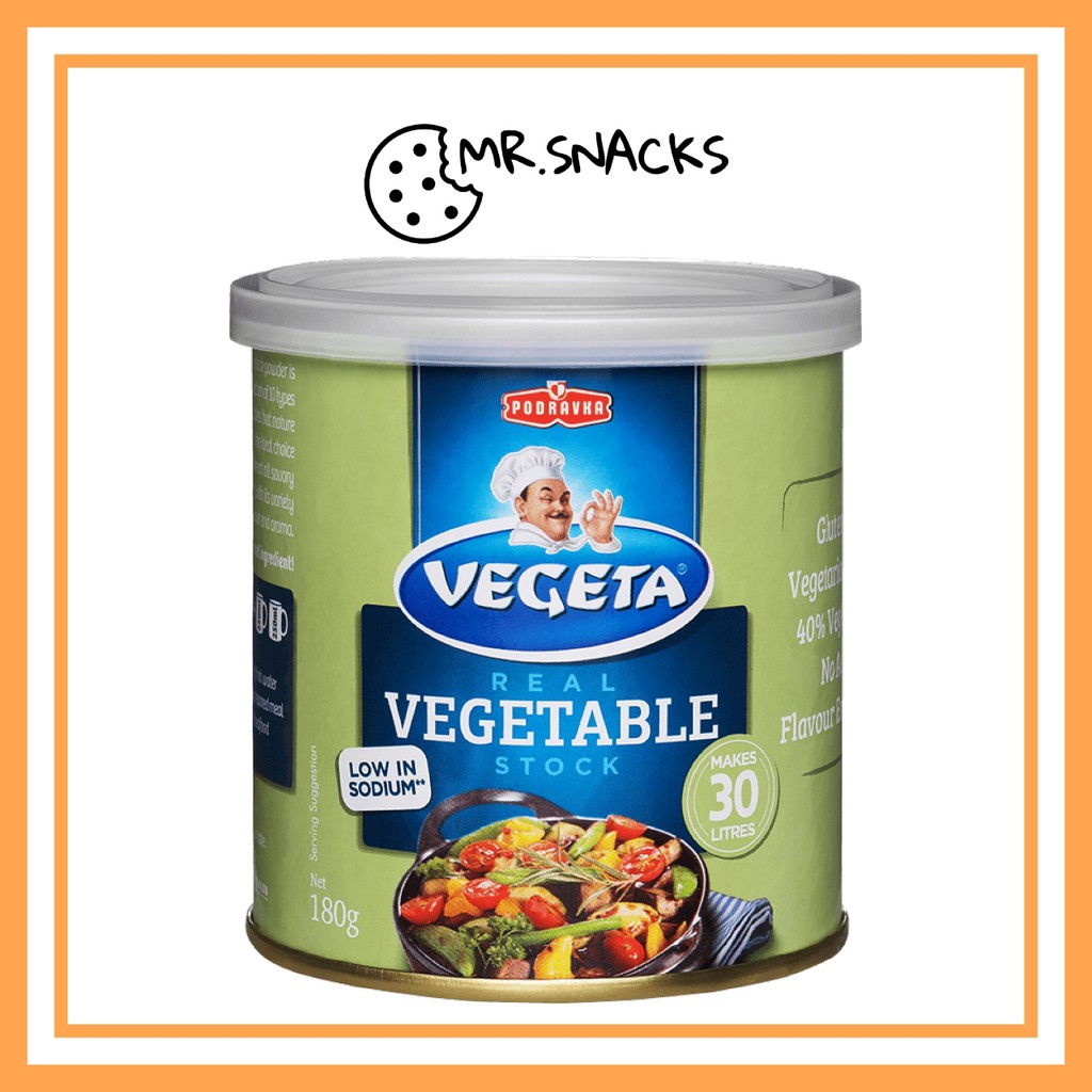 Vegeta Vegetable Stock Powder 180g Shopee Malaysia