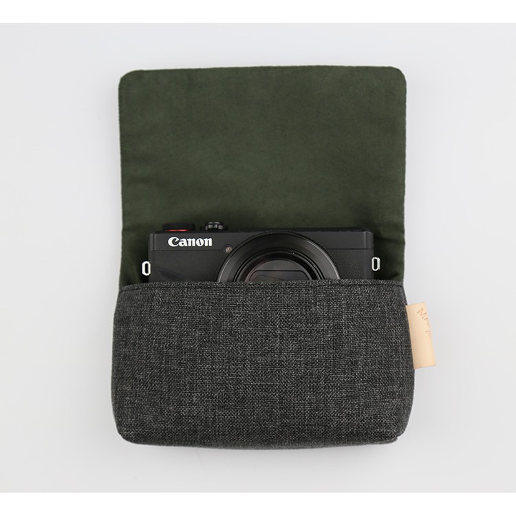 Digital Camera Bag G7x3 Camera Leather Bag Sony Rx100 Zv1 Liner Bag