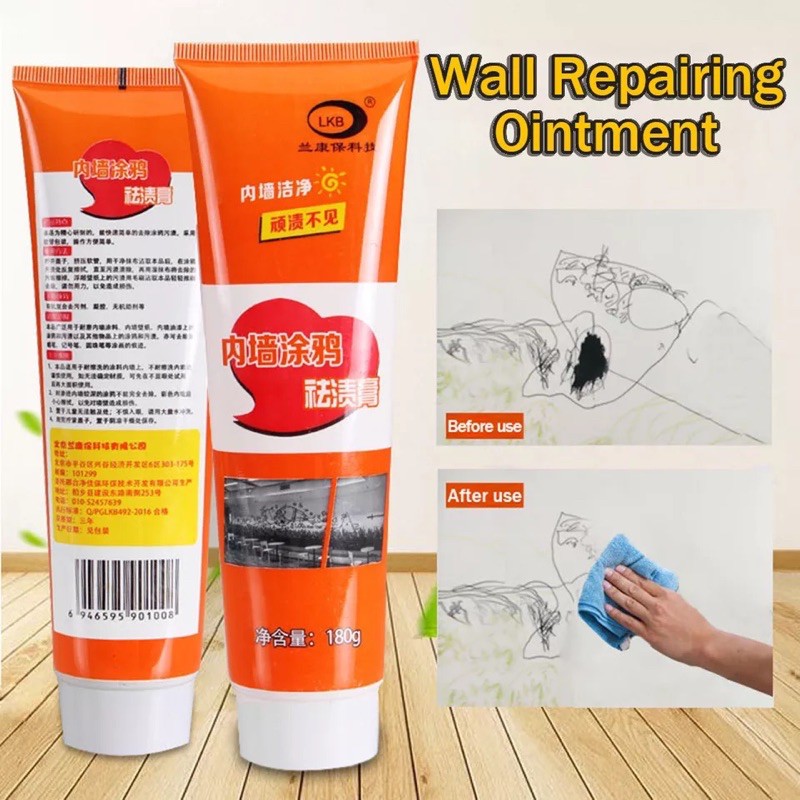 Tradlux Wall Stain Remover 180g /Wall Cleaner 180g /Pemadam Pencuci