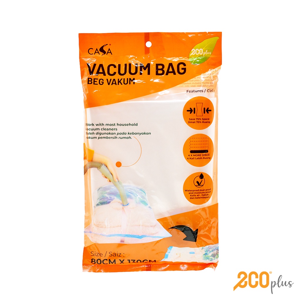 Casa Vacuum Storage Bag (80cm x 130cm) EP Shopee Malaysia