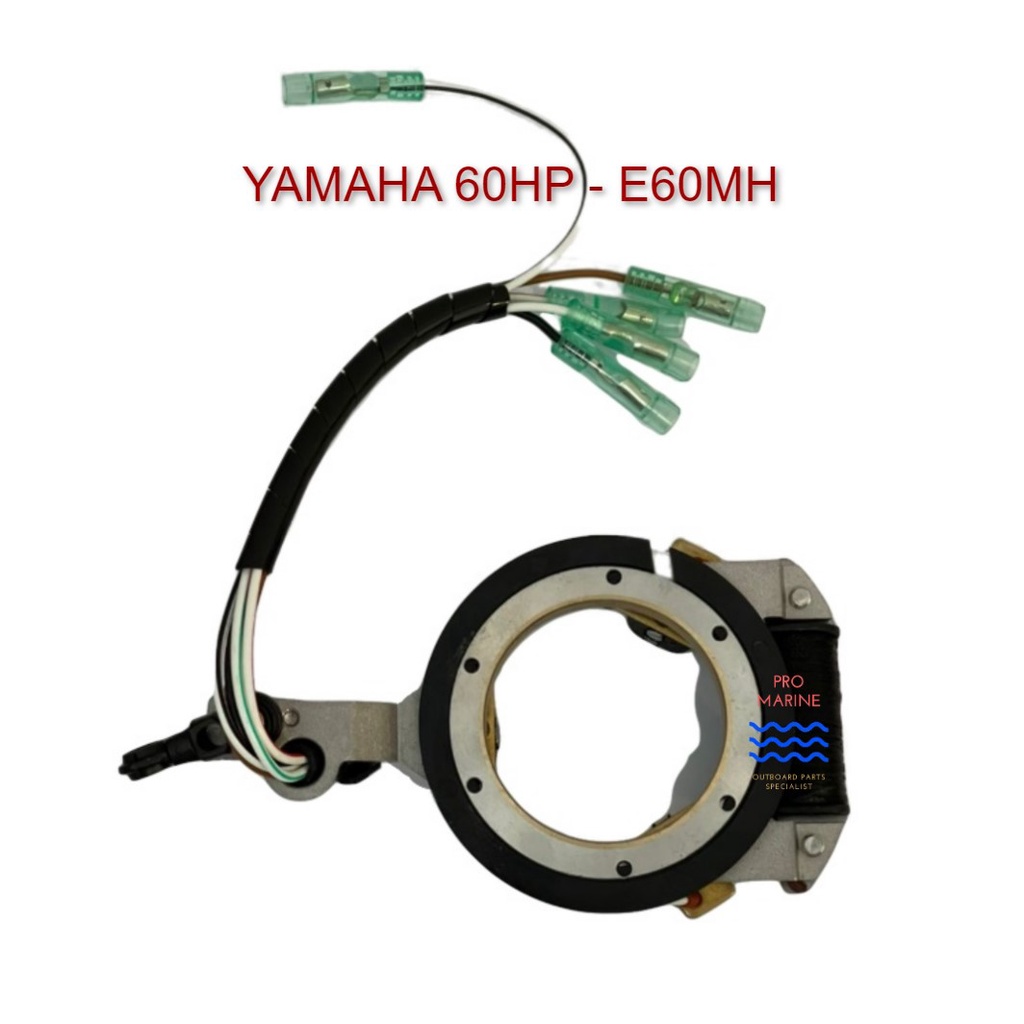 YAMAHA 60HP (E60H) Stator Assy P/N 6H385510A0 Shopee Malaysia