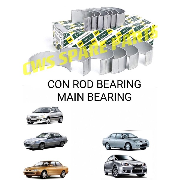 NDC MADE IN JAPAN CON ROD MAIN BEARING PROTON SAGA ISWARA WIRA BLM FLX