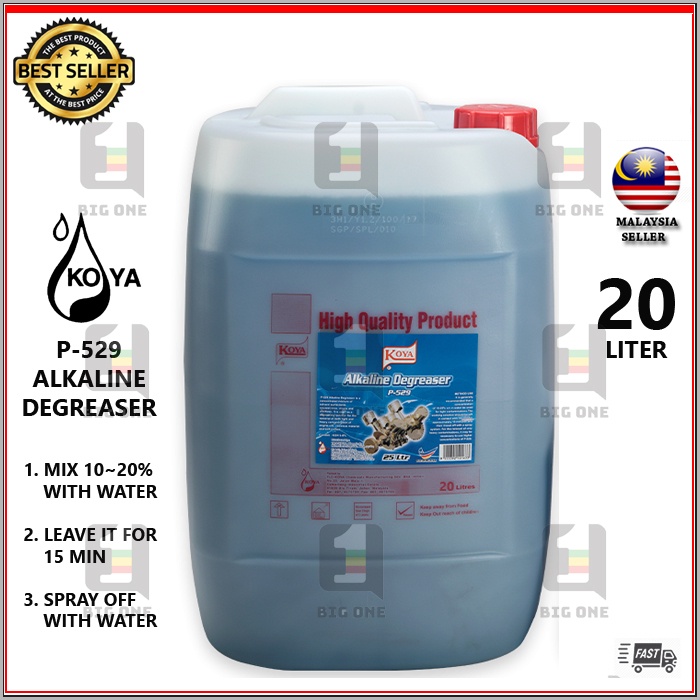 (20L) KOYA P529 P529 HEAVY DUTY ALKALINE DEGREASER 20 LITER BUANG