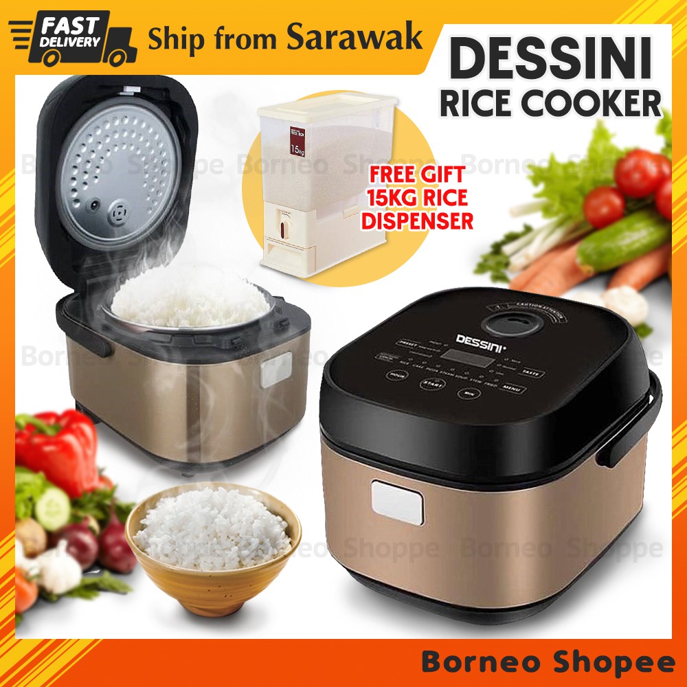 DESSINI SMART RICE COOKER multifunction Shopee Malaysia