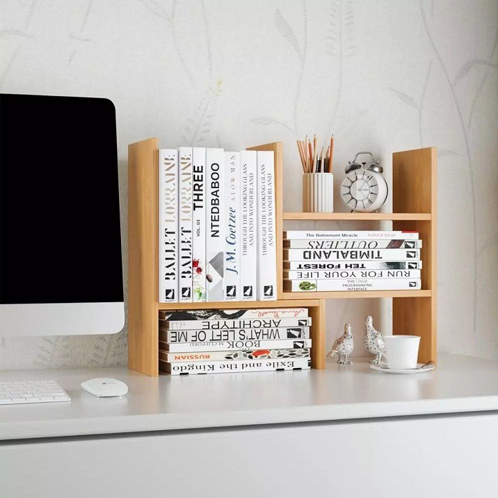 Mini desktop bookshelves, beautiful bookshelves, multicolor