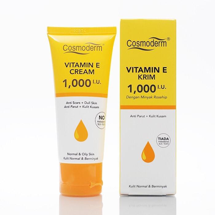 COSMODERM VITAMIN E CREAM 1,000 I.U. 50ML Shopee Malaysia