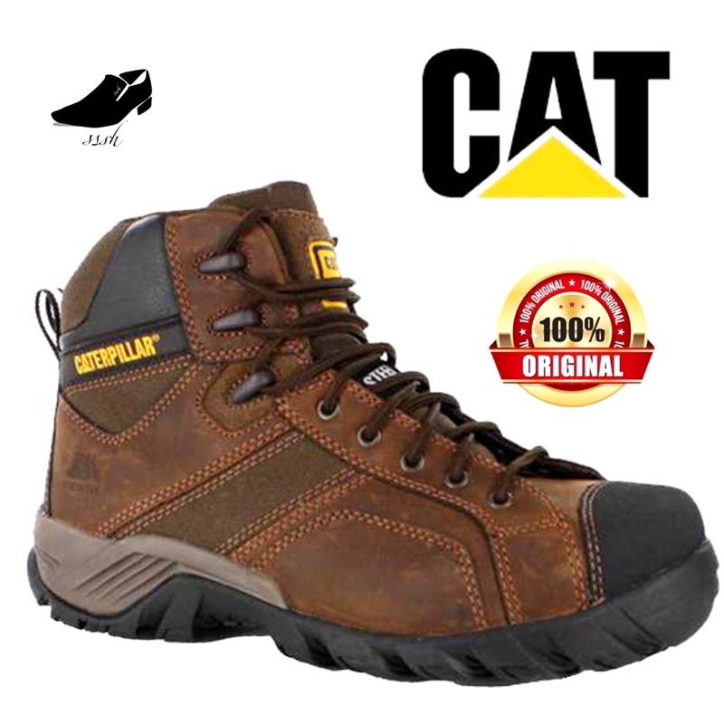 ORIGINAL Caterpillar Men's Forefront Steel Toe Work Boots /kasut safety
