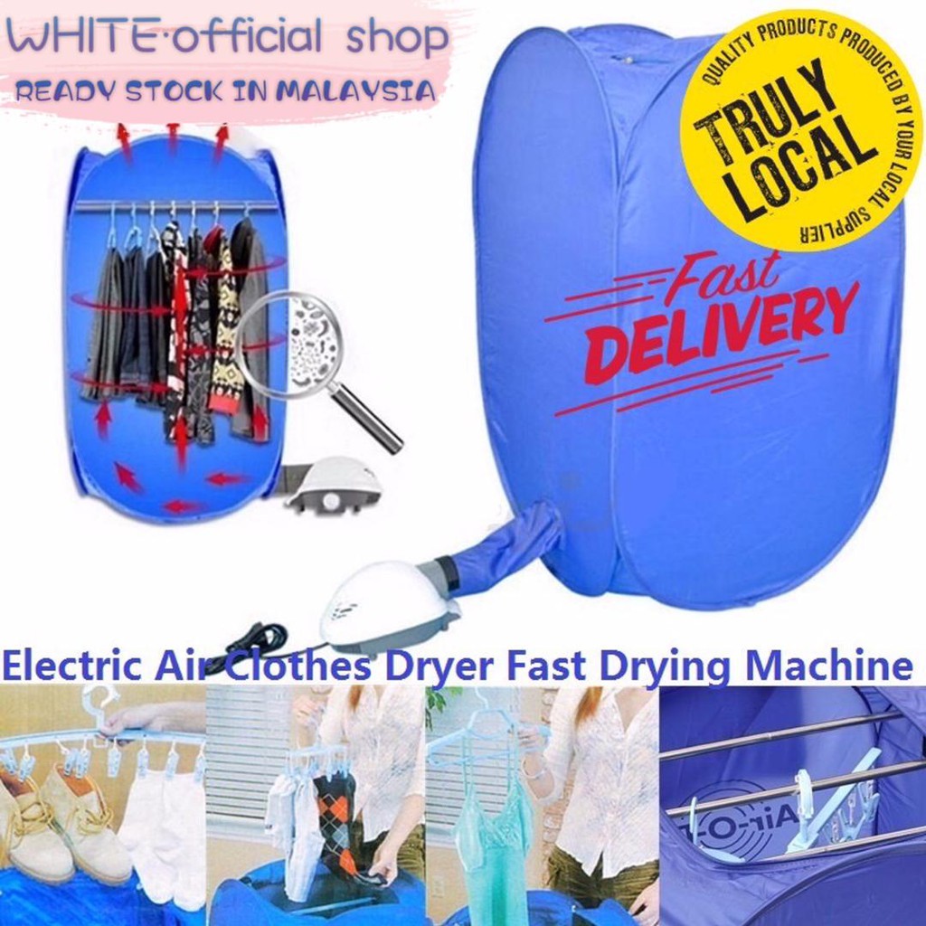 👉READY STOCK👉🇲🇾 Electric Air Clothes Dryer Fast Drying Machine 800W