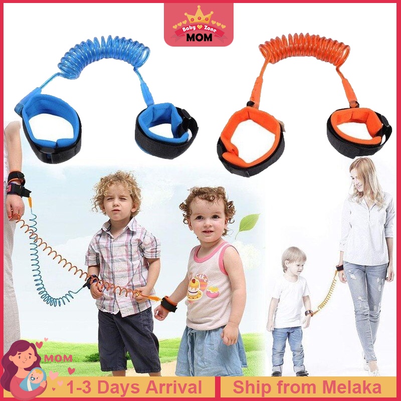 Baby Child Anti Lost Wrist Band Wristband 1.5M Strap Rope Toddler Leash