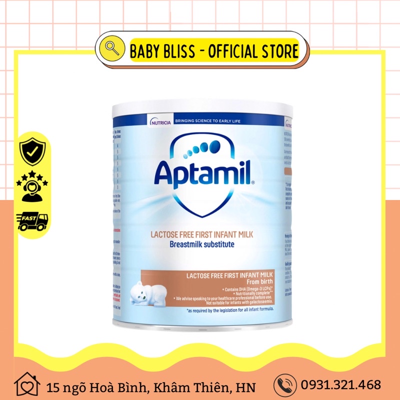 Aptamil LactoseFree Milk For Baby Intolerance Of England (400g