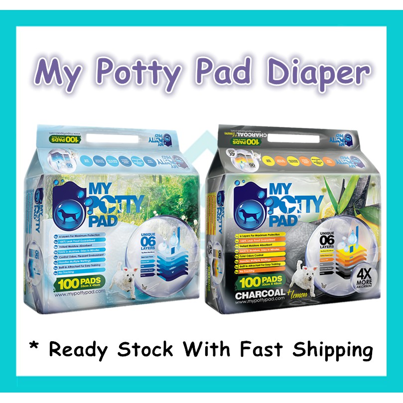 My Potty Pad Training Pad S M L Size / Wee Wee Pad Shopee Malaysia