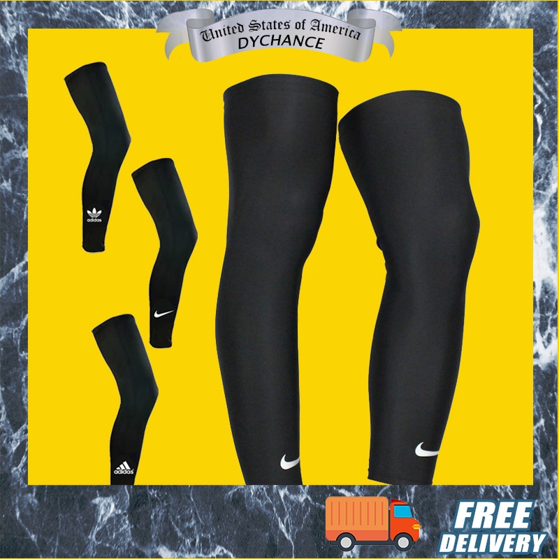 🏆COD Leg Sleeve Knee Guard Ice Silk Basketball Leg Protector Tight