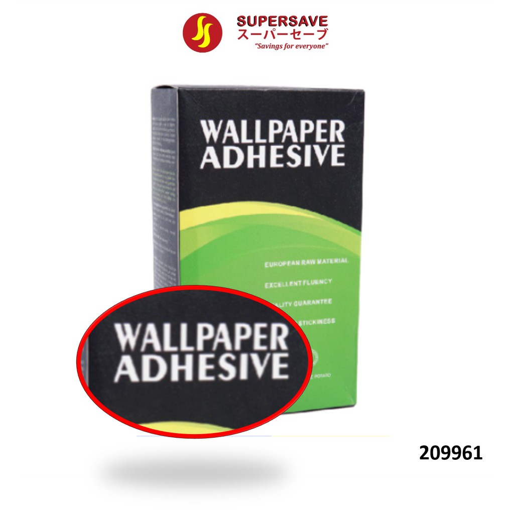 SUPERSAVE Wallpaper Adhesive Powder Glue (180g) Shopee Malaysia