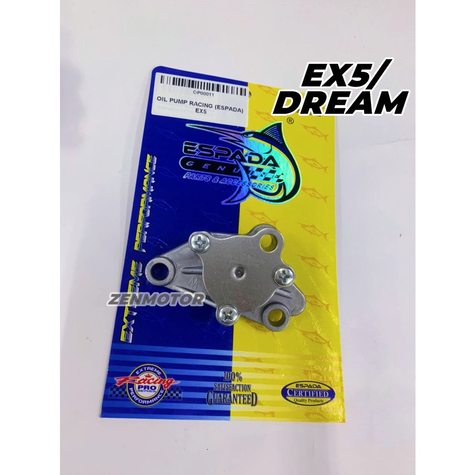 🔥 ESPADA RACING OIL PUMP EX5 DREAM CLASS 1 WAVE100 OIL PUMP EX5 DREAM CLASS1 PUMP MINYAK VIPER