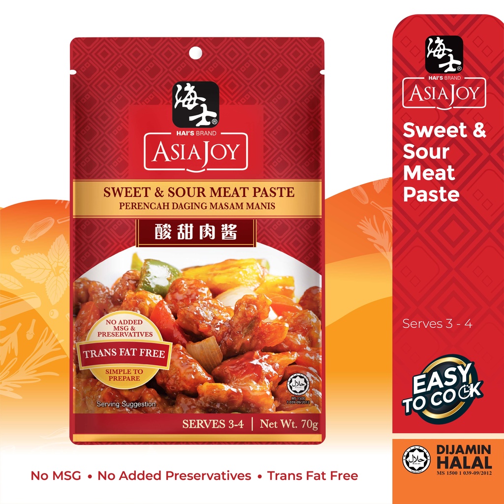 Hai's Asia Joy Sweet & Sour Meat Paste Shopee Malaysia