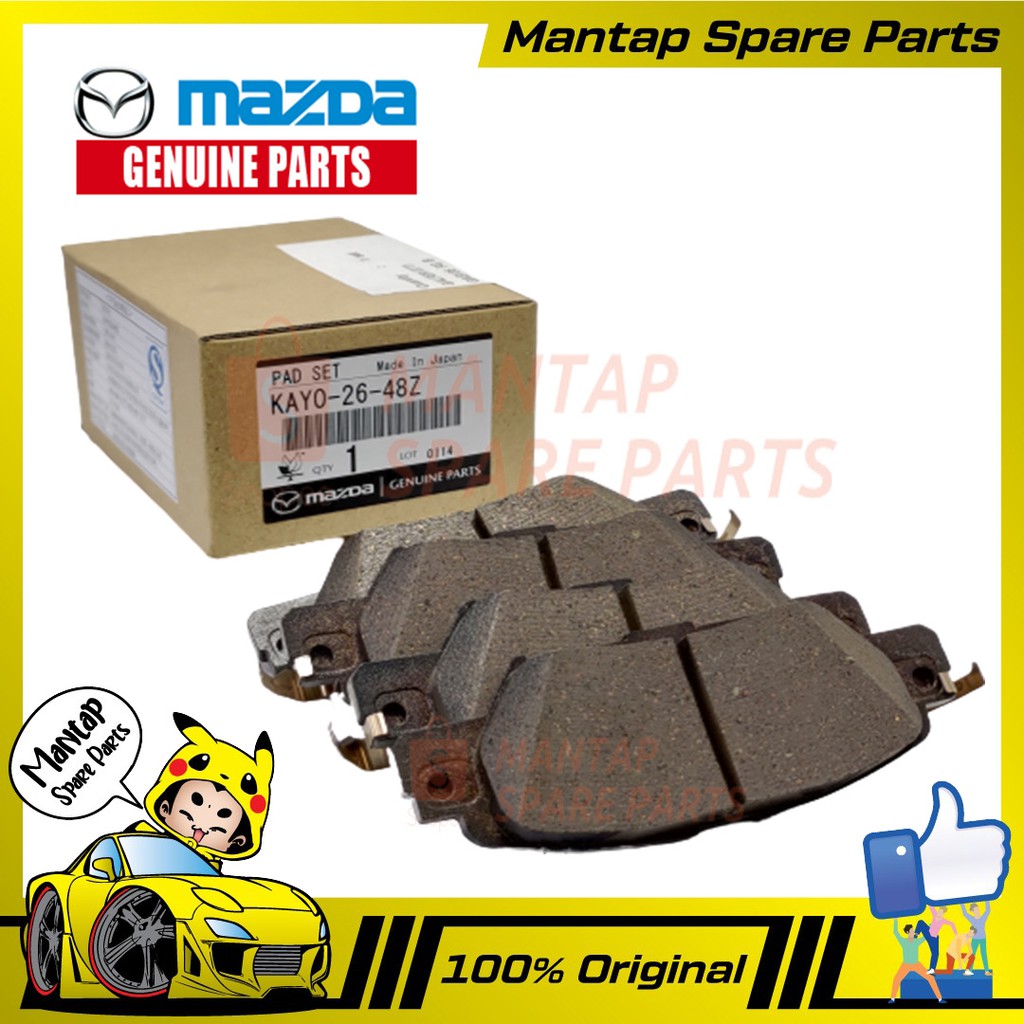 MAZDA GENUINE PARTS CAR REAR BRAKE PAD MAZDA CX5 (ELEC BRAKE