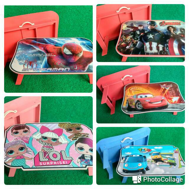 Study Table Folding Wooden Legs / Study Table Folding Islam Legs Wooden