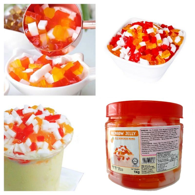 GFB Rainbow Jelly (HALAL) 1kg Shopee Malaysia
