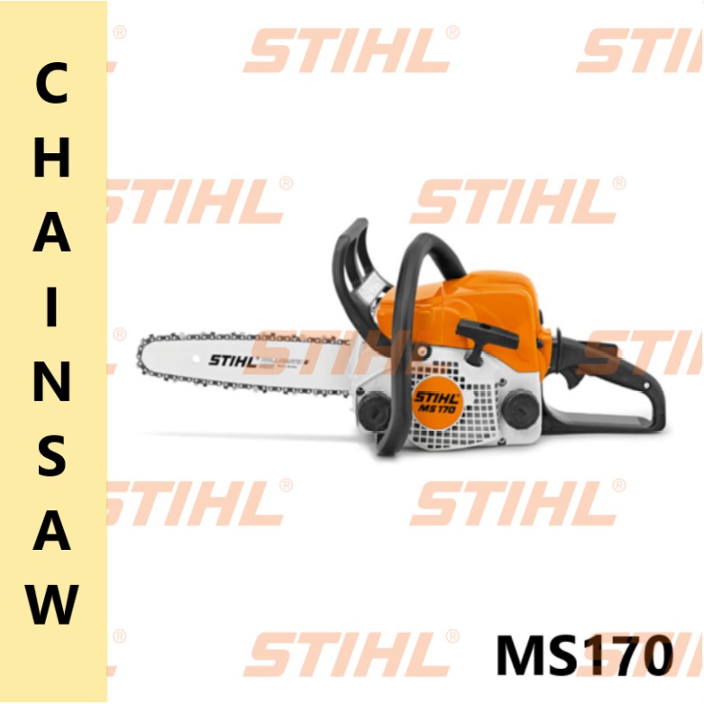 💖🔥STIHL MS170 CHAINSAW WITH 12"/14"/16" GUIDE BAR & CHAIN 100 ORIGINAL