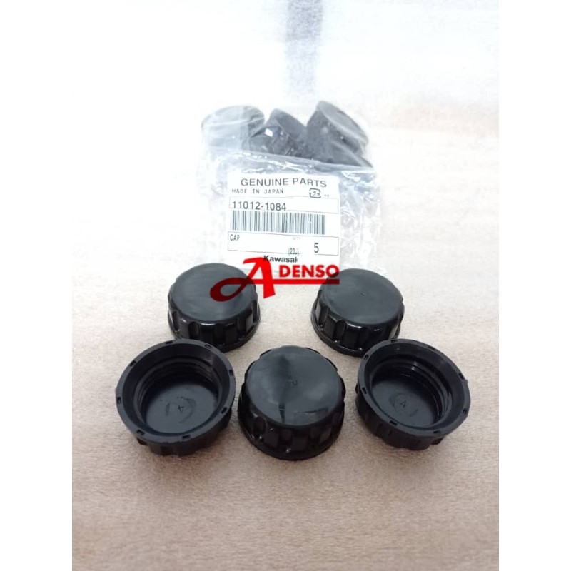 NINJA250 Z250 VULCAN ZX6 NINJA H2 ZX10R CAP , RESERVE TANK WHITE