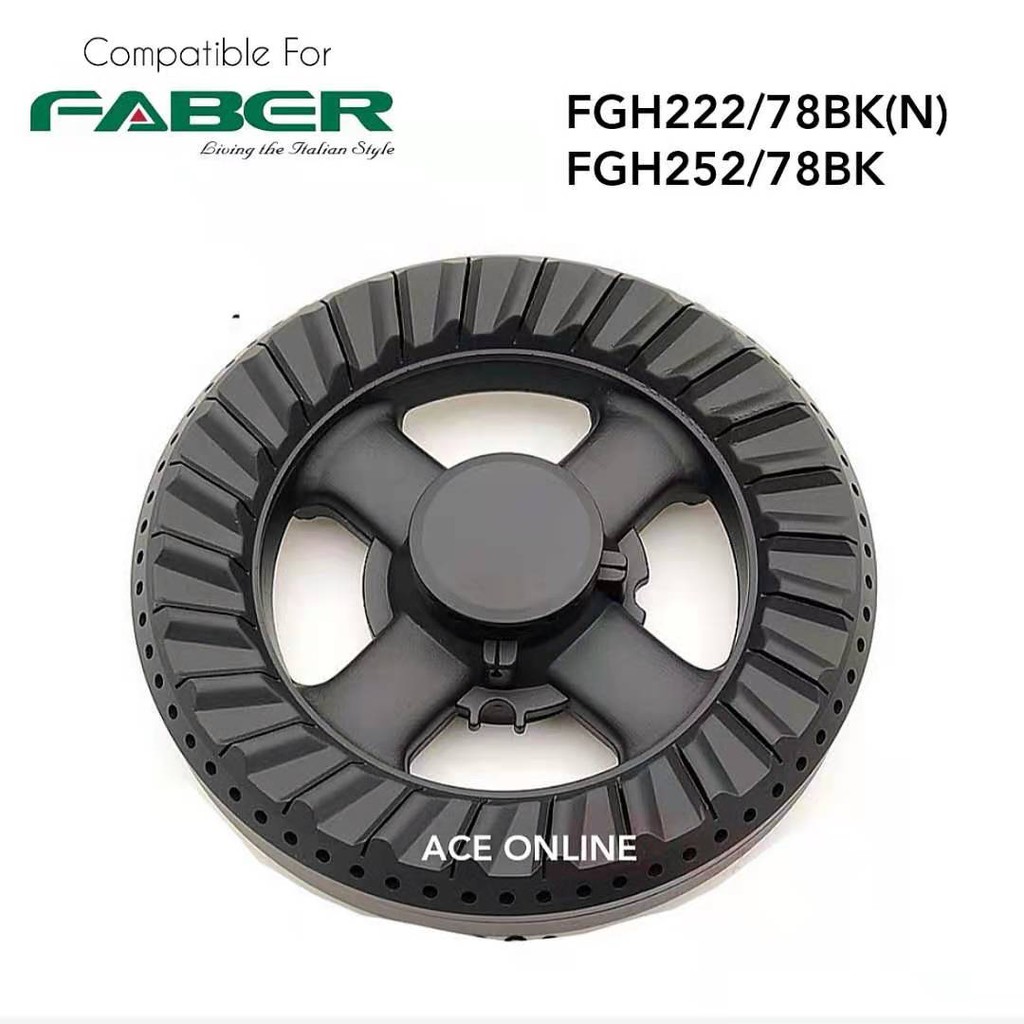 Faber Gas Stove Burner Cap 13.5cm Suitable For FGH222/78BK(N) FGH252