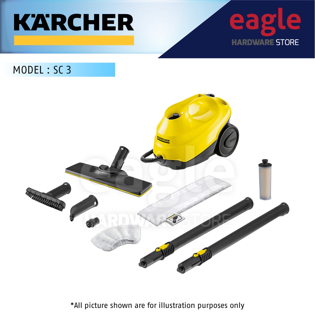 Karcher SC 3 EasyFix Steam Cleaner Shopee Malaysia