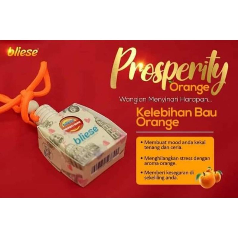 CAR FRESHENER Limited Edition!!! [Prosperity Orange] Shopee Malaysia
