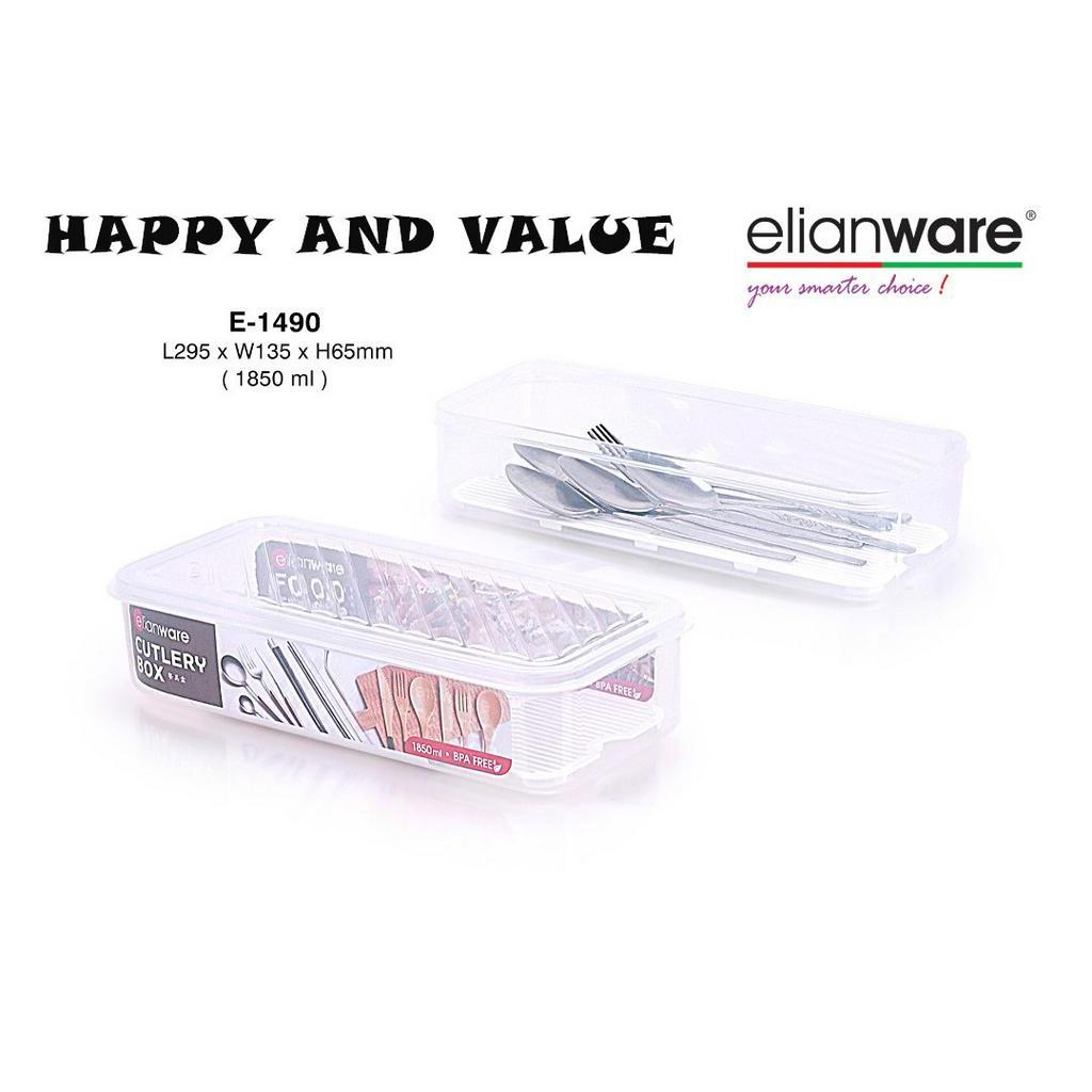 1PCS Elianware Cutlery Box / Cutlery Container / Cutlery Holder / Spoon