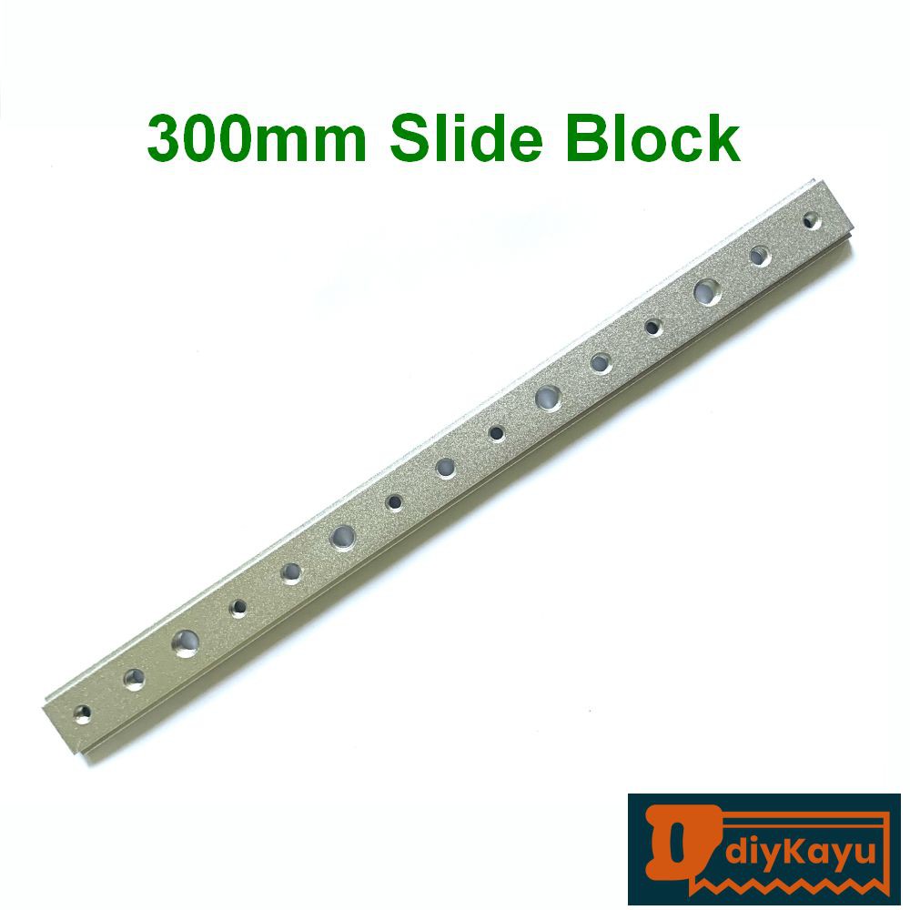 300mm 400mm Ttrack Slide Block Sliding Slab Slot Rail Slider Bar