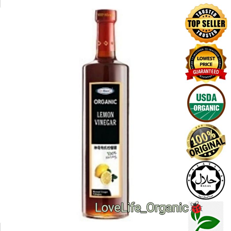 MHPMIRACLE ORGANIC LEMON VINEGAR 750ML Shopee Malaysia