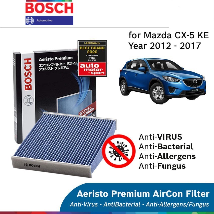 Bosch Aeristo Premium Activated Carbon Cabin Air Filter for Mazda CX5 / CX5 KE 1st Gen Shopee