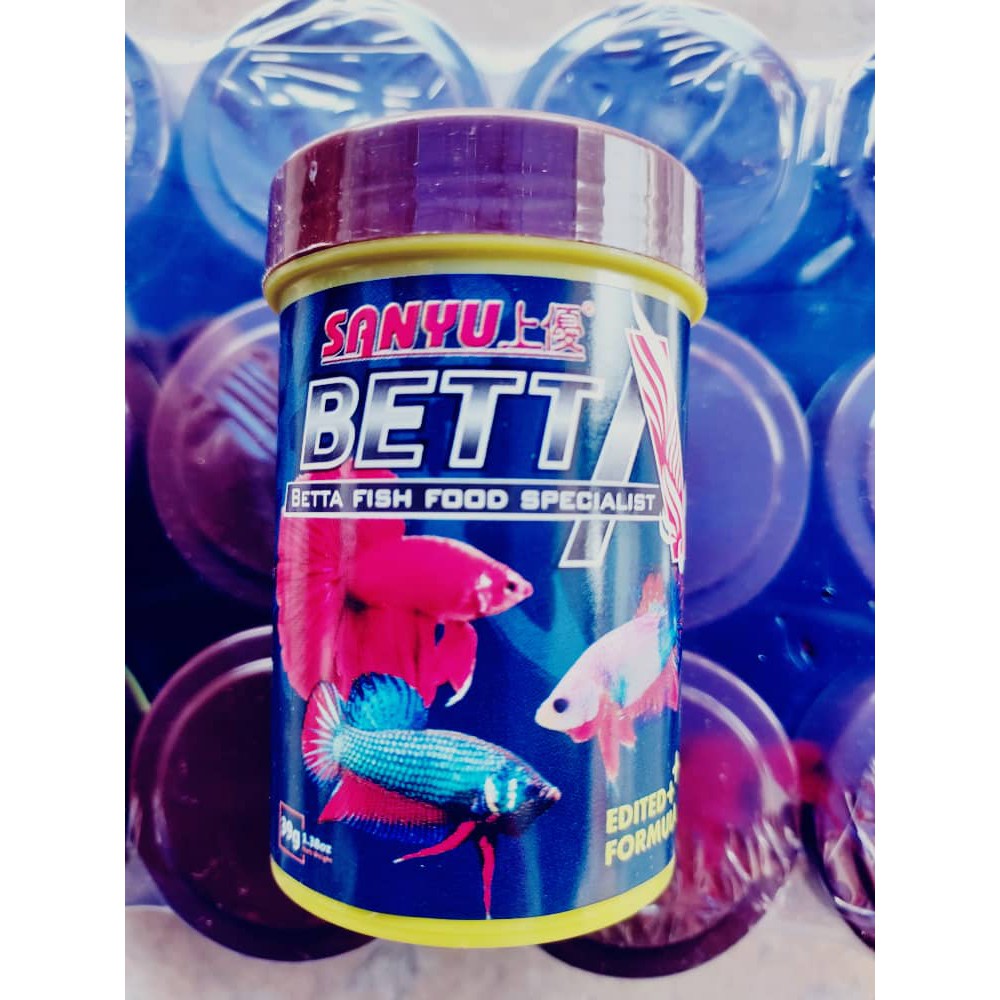 Sanyu Betta Gold 39g Betta Fish Food Shopee Malaysia