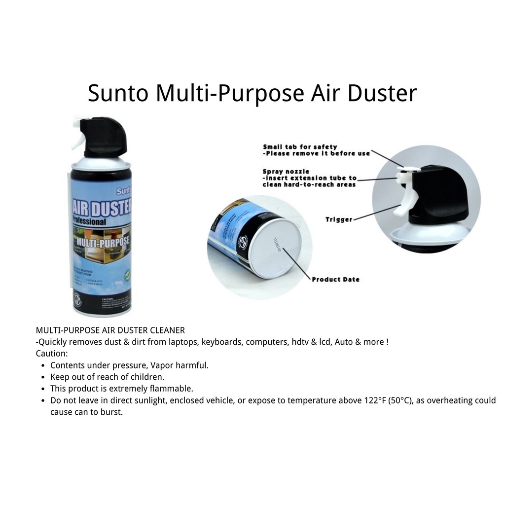 Sunto MultiPurpose Air Duster(CLEANDUSTER) Shopee Malaysia