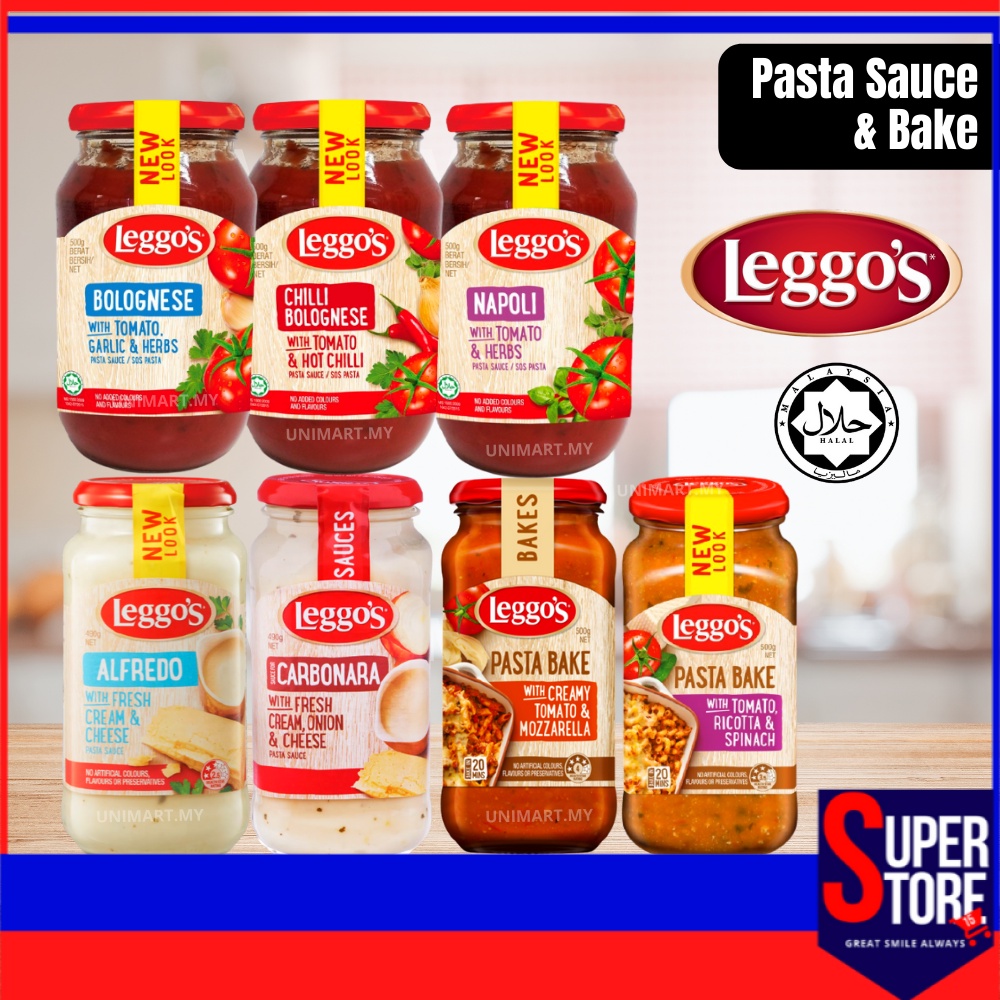 LEGGO'S Bolognese With Tomato Garlic And Herbs(500g) HALAL Pasta Sauce