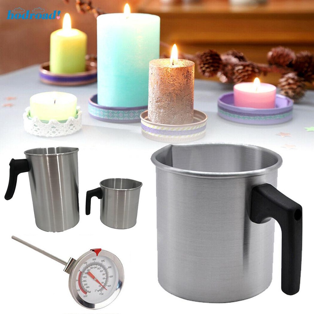 Aluminium Pouring Pot Candle Making Wax Melting Jug Pitcher DIY Soap Tool Shopee Malaysia