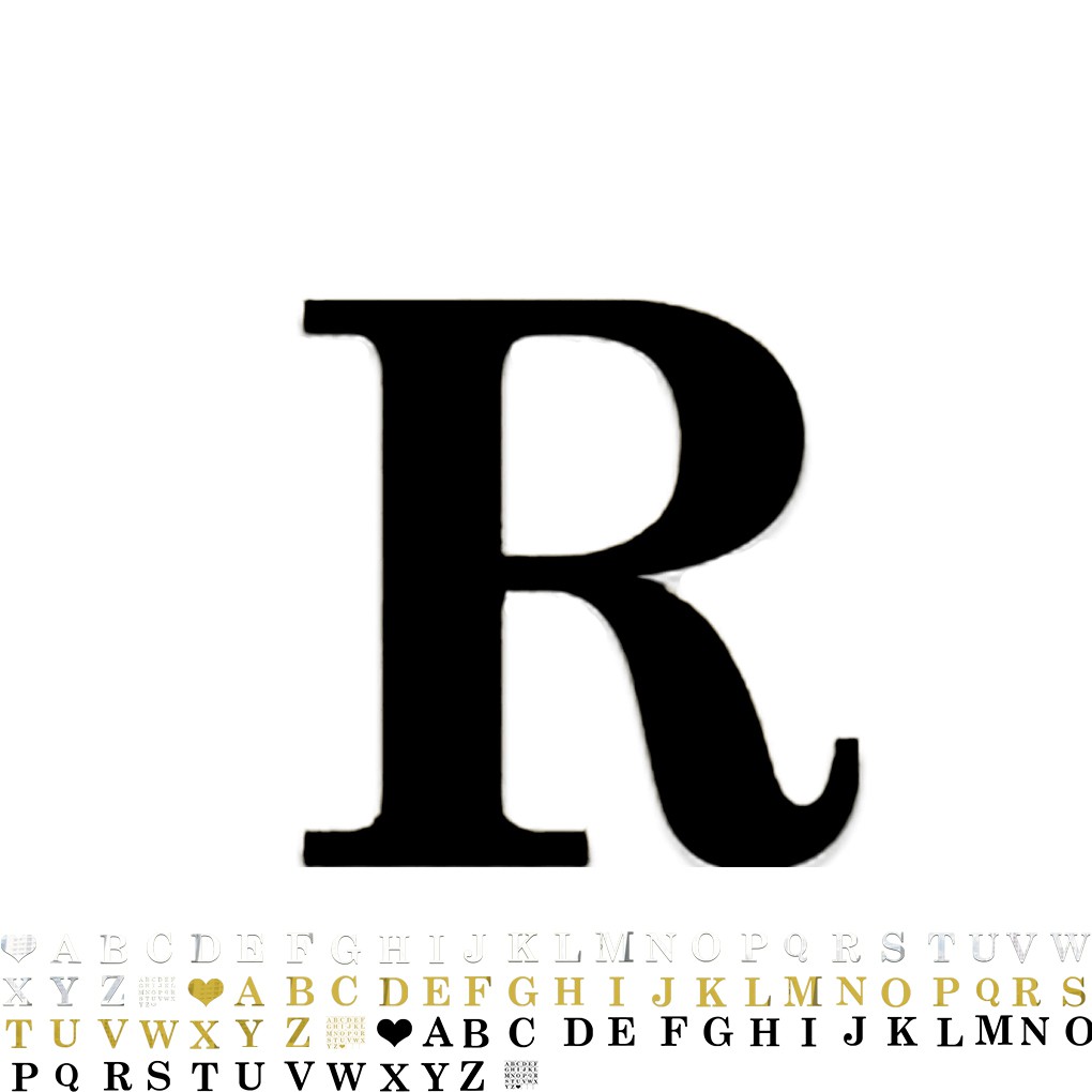 English Letters Sticker 3D Acrylic Alphabet DIY Room Home Decoration