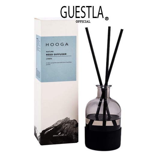 HOOGA 200ml Home Fragrance BLACK Series【Reed Diffuser】 Shopee Malaysia