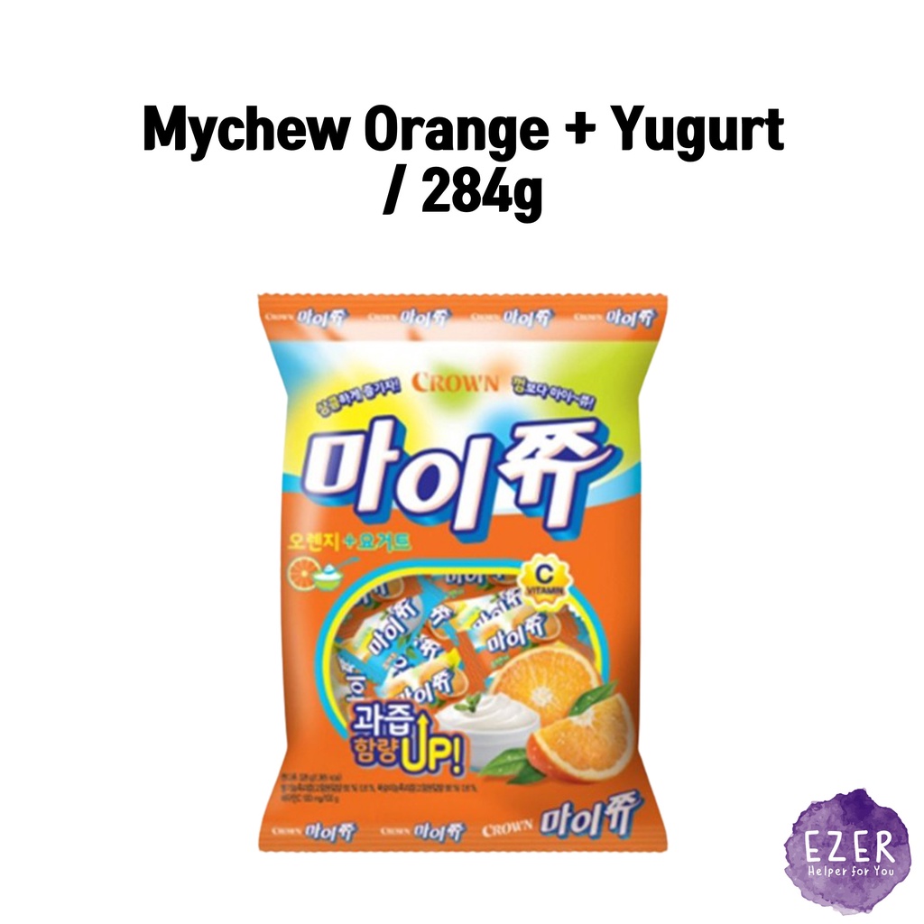 [Korean Snack] CROWN Mychew Chewable Candy 44g x 3p 110g 328g All