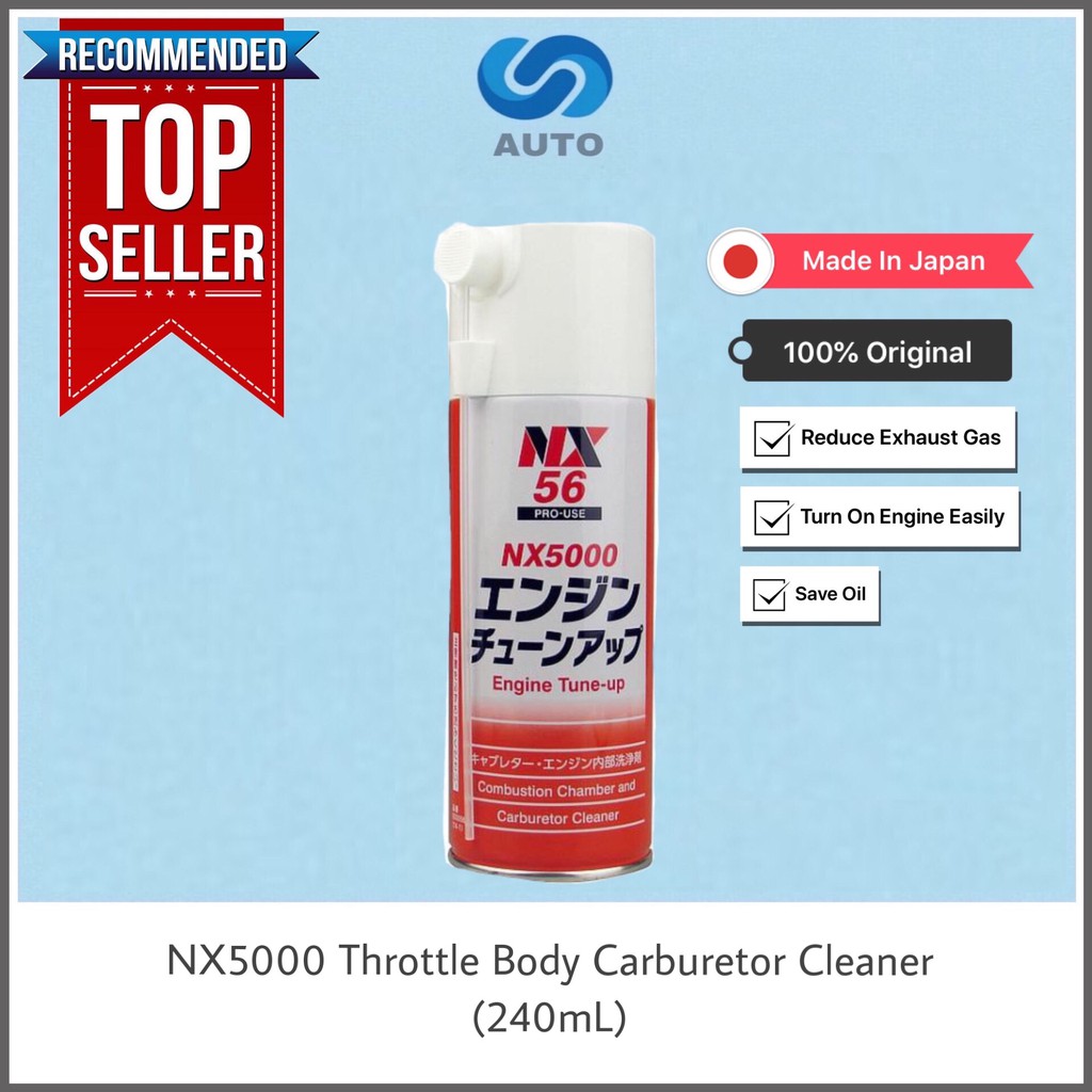 NX56 NX5000 Carb Cleaner Throttle Body Carburetor Cleaner (240mL