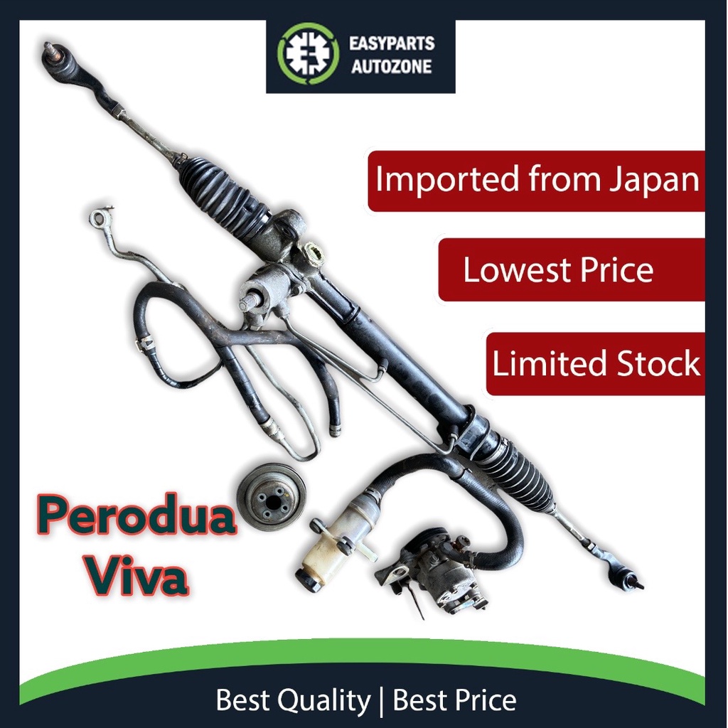 Autozone Original Japan Perodua Viva Power Steering Rack Set Daihatsu