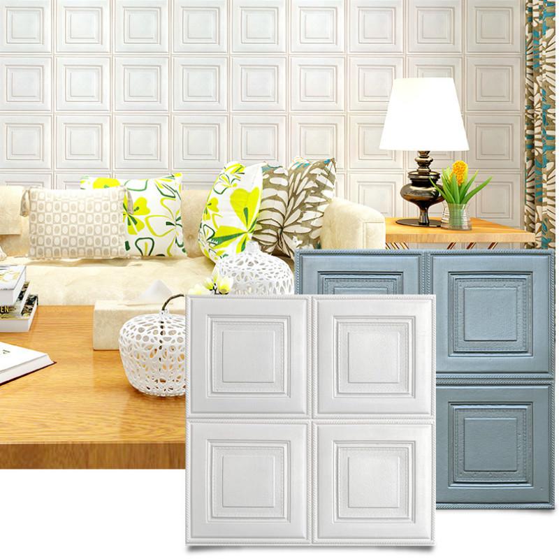 70*70cm Wallpaper WATERPROOF 3D Wall Stickers Home Decor DIY Wall Decor