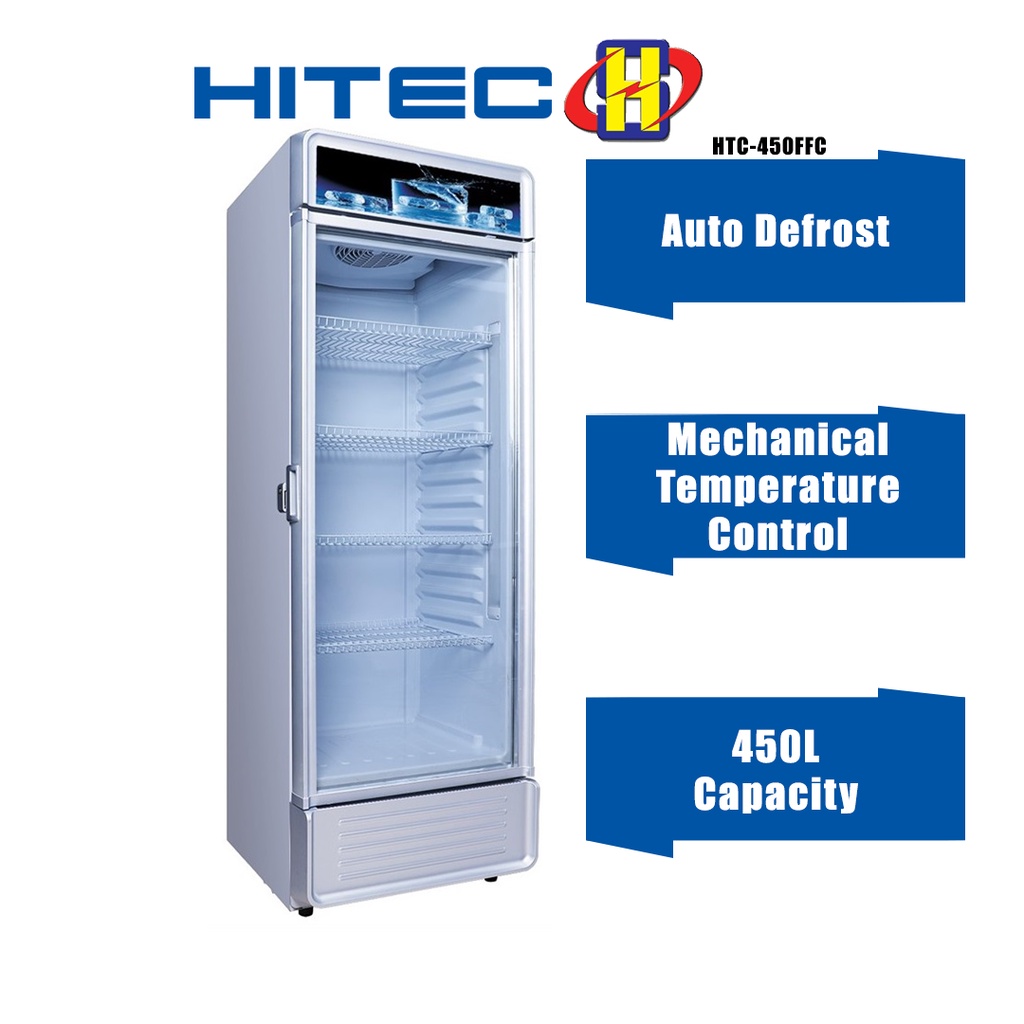 Hitec Showcase Chiller (450L) Frost Free Display Chiller Fridge HTC