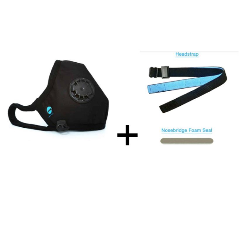 Headstrap Head Strap and Nose Foam with UK Cambridge Mask Face Basic