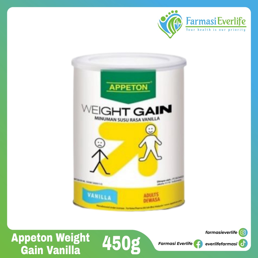Weight Gain Appeton Nutrition / 900gram Shopee Malaysia