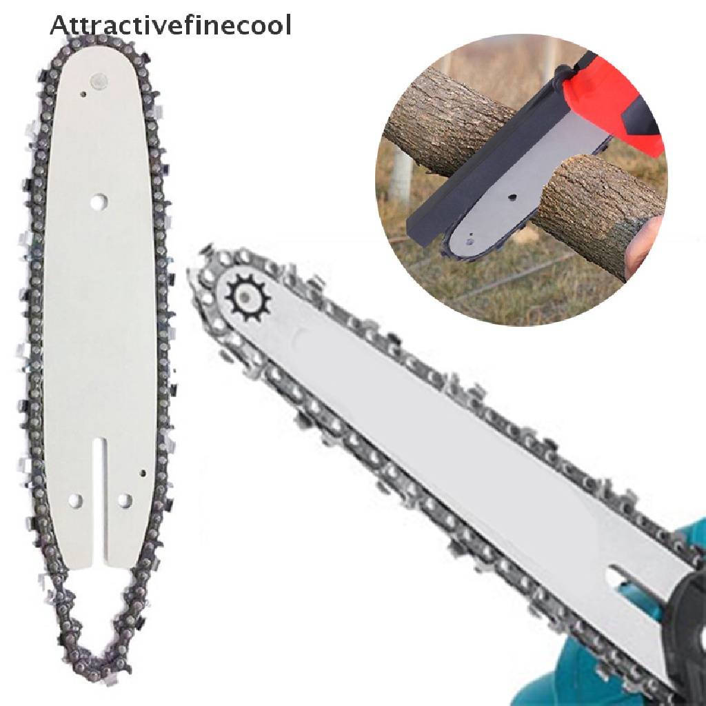 Acmy 8 inch Chain Guide Electric Chainsaw Chains and Guide For Logging