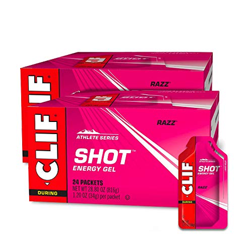 CLIF SHOT Energy Gels Razz NonGMO NonCaffienated Original USA