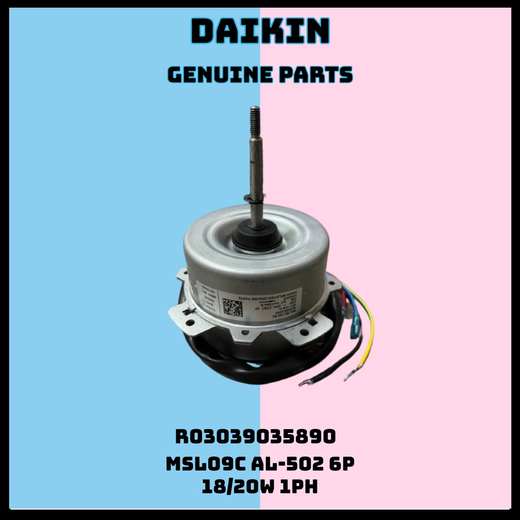 Daikin Outdoor Fan Motor 1.0HP1.5HP MSL09C MSL10C MSL15C Shopee Malaysia